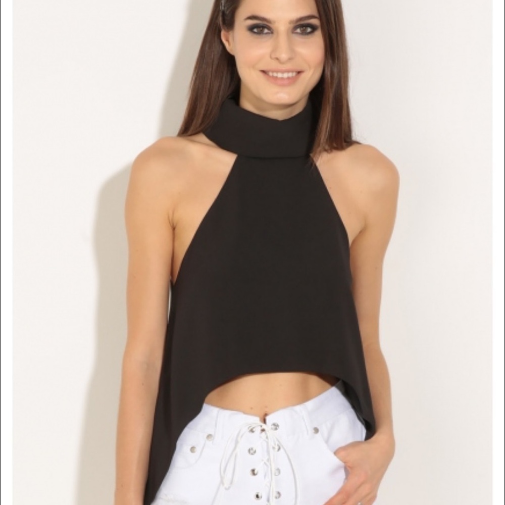 Choker High low crop